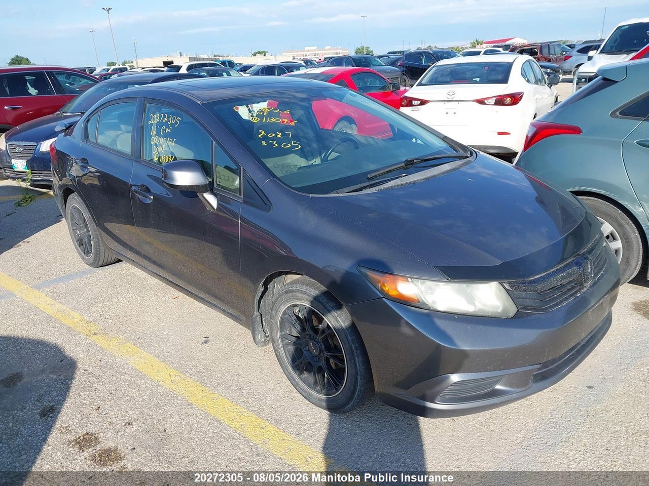 2HGFB2F50CH113046 · 2012 HONDA CIVIC EX