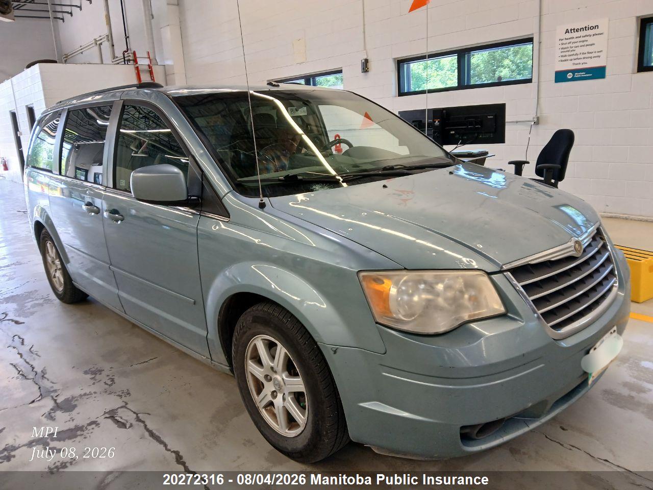 2A8HR54P08R692252 · 2008 CHRYSLER TOWN & COUNTRY TOURING