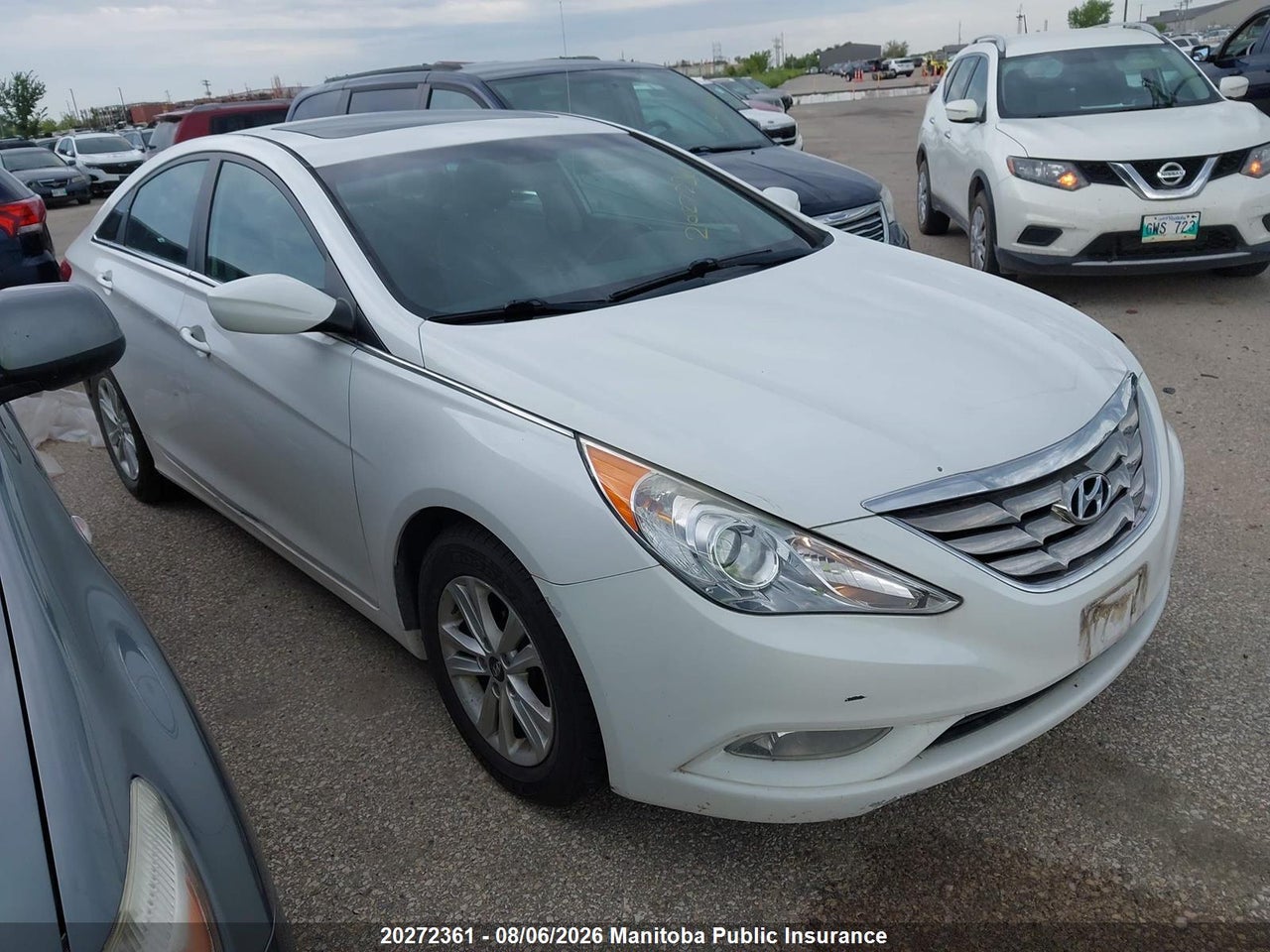 5NPEB4AC4CH451262 · 2012 HYUNDAI SONATA GL