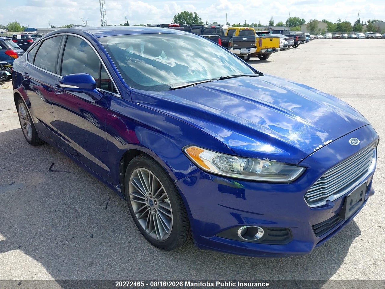 3FA6P0H9XDR239303 · 2013 FORD FUSION SE