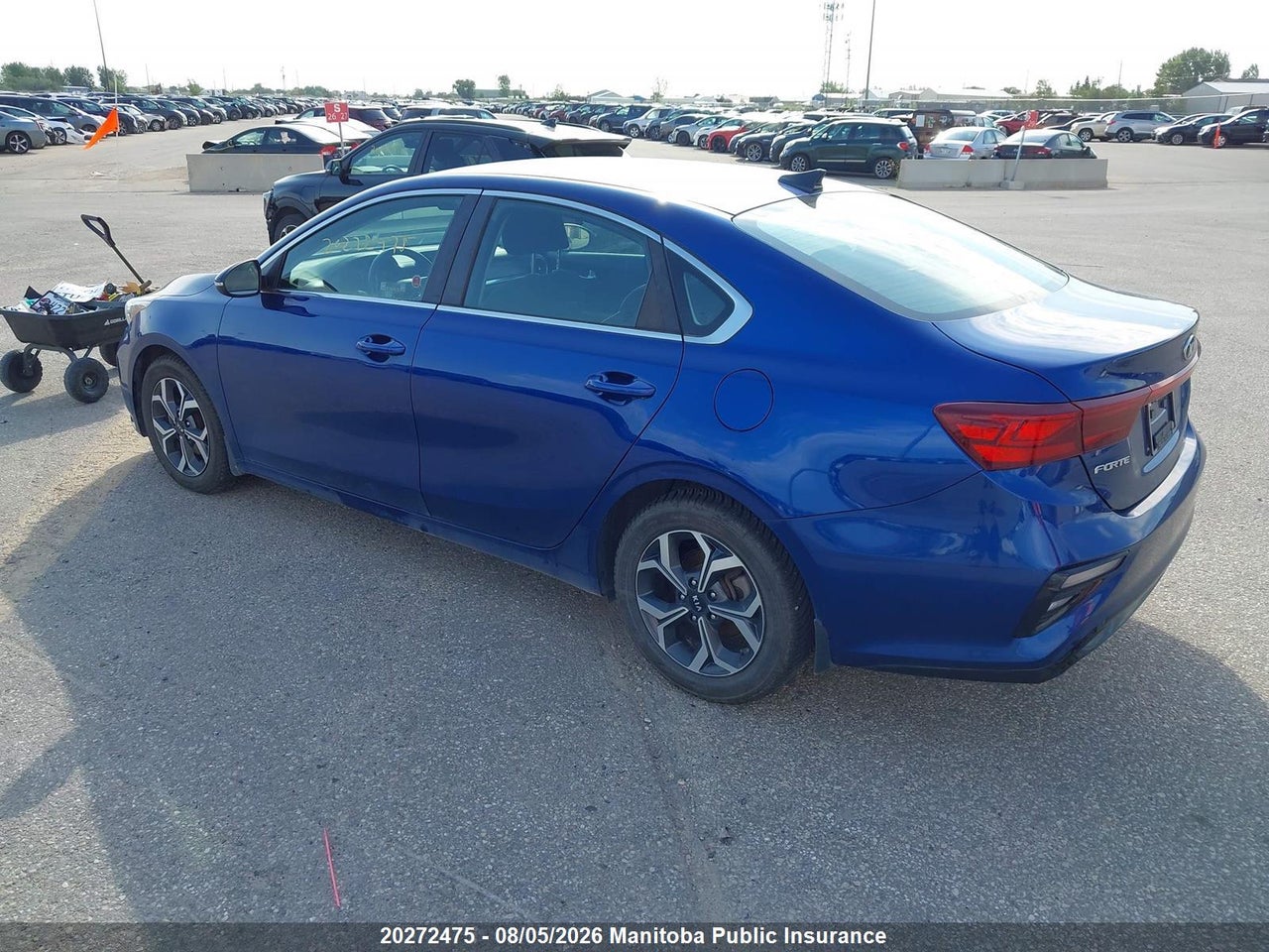 3KPF54AD0LE181908 · 2020 KIA FORTE EX · 3/16