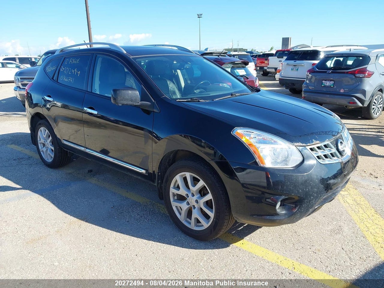 JN8AS5MV7CW366741 · 2012 NISSAN ROGUE SL