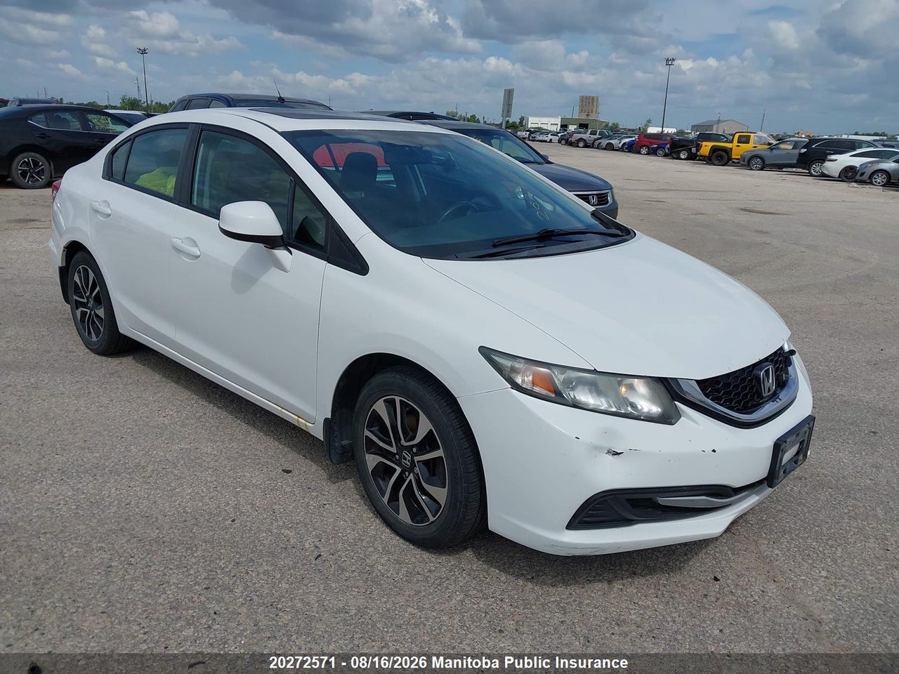 2HGFB2F57DH024382 · 2013 HONDA CIVIC EX