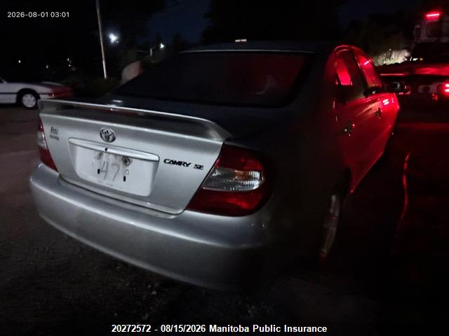 JTDBE32K830188684 · 2003 TOYOTA CAMRY SE