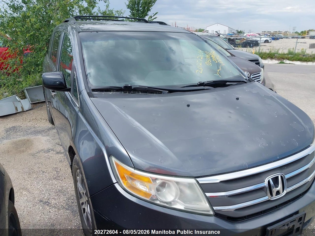5FNRL5H47CB508815 · 2012 HONDA ODYSSEY EX