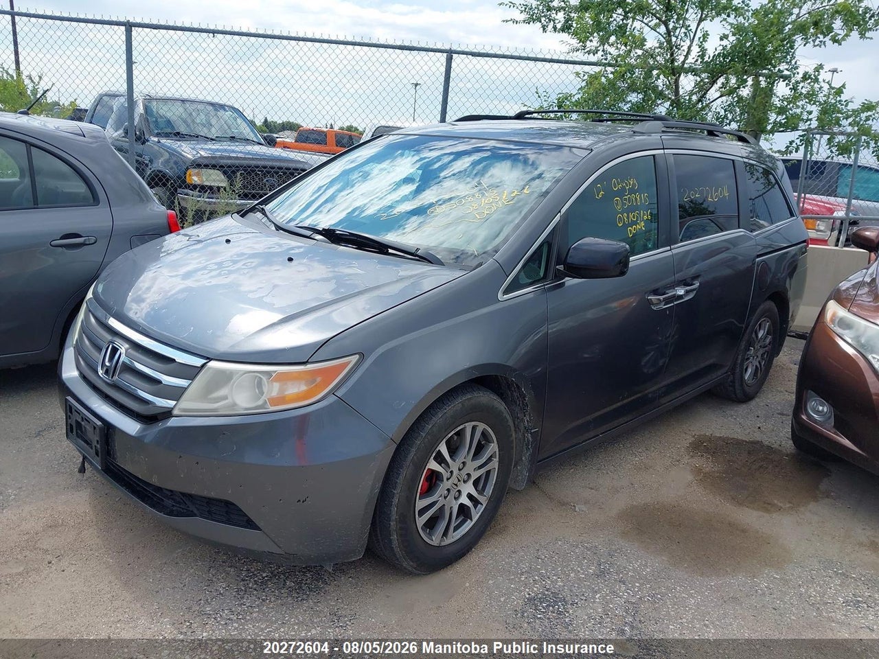 5FNRL5H47CB508815 · 2012 HONDA ODYSSEY EX · 2/18