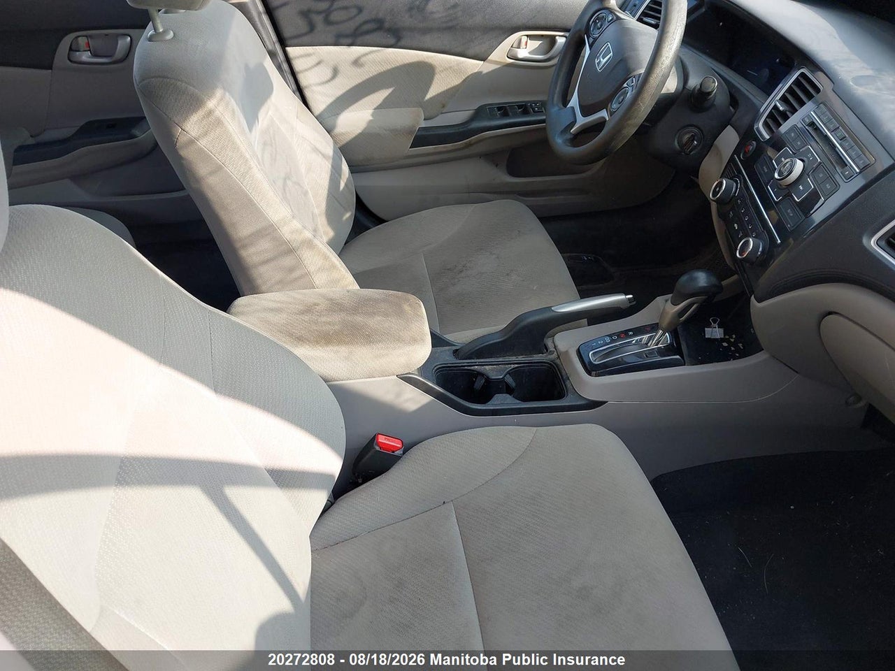 2HGFB2F40DH017491 · 2013 HONDA CIVIC LX · 5/21