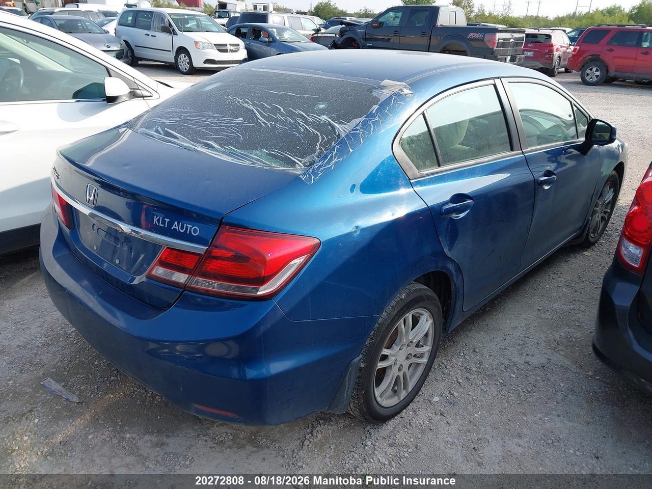 2HGFB2F40DH017491 · 2013 HONDA CIVIC LX · 4/21