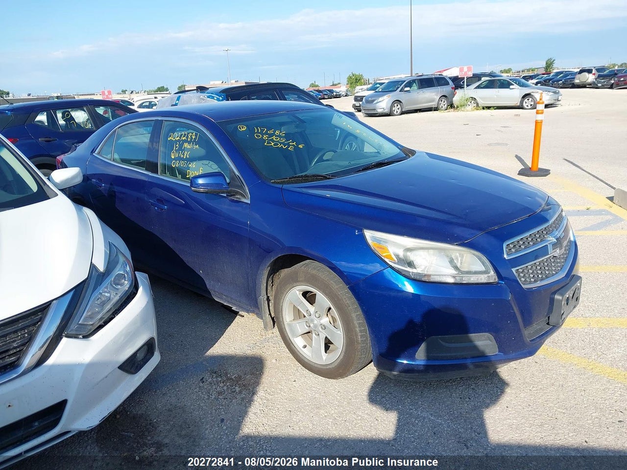 1G11B5SA6DU117686 · 2013 CHEVROLET MALIBU LS