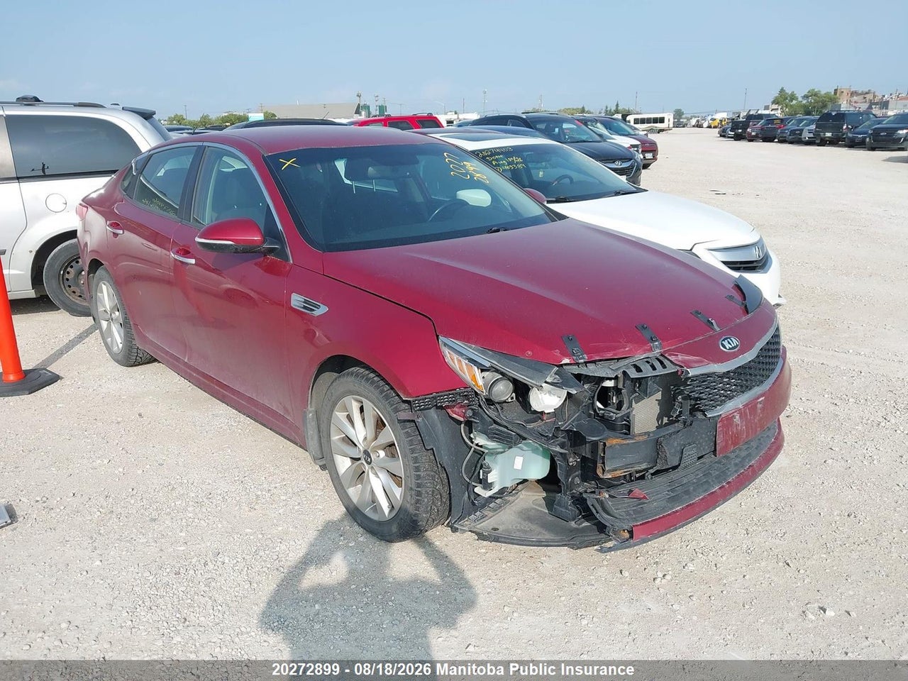 5XXGT4L30GG064664 · 2016 KIA OPTIMA LX