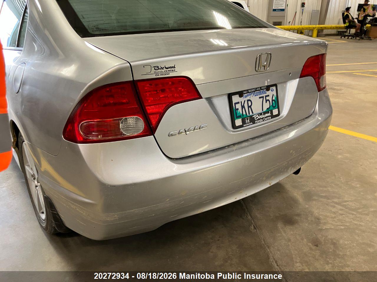 2HGFA16576H016587 · 2006 HONDA CIVIC LX · 5/10