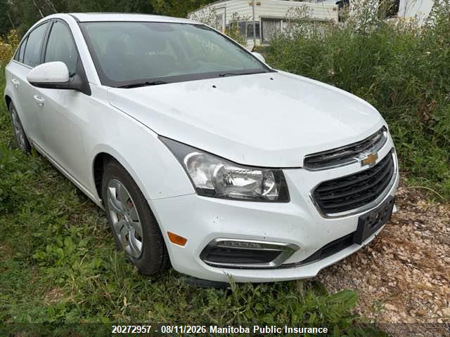 1G1PC5SB1F7250096 · 2015 CHEVROLET CRUZE LT TURBO
