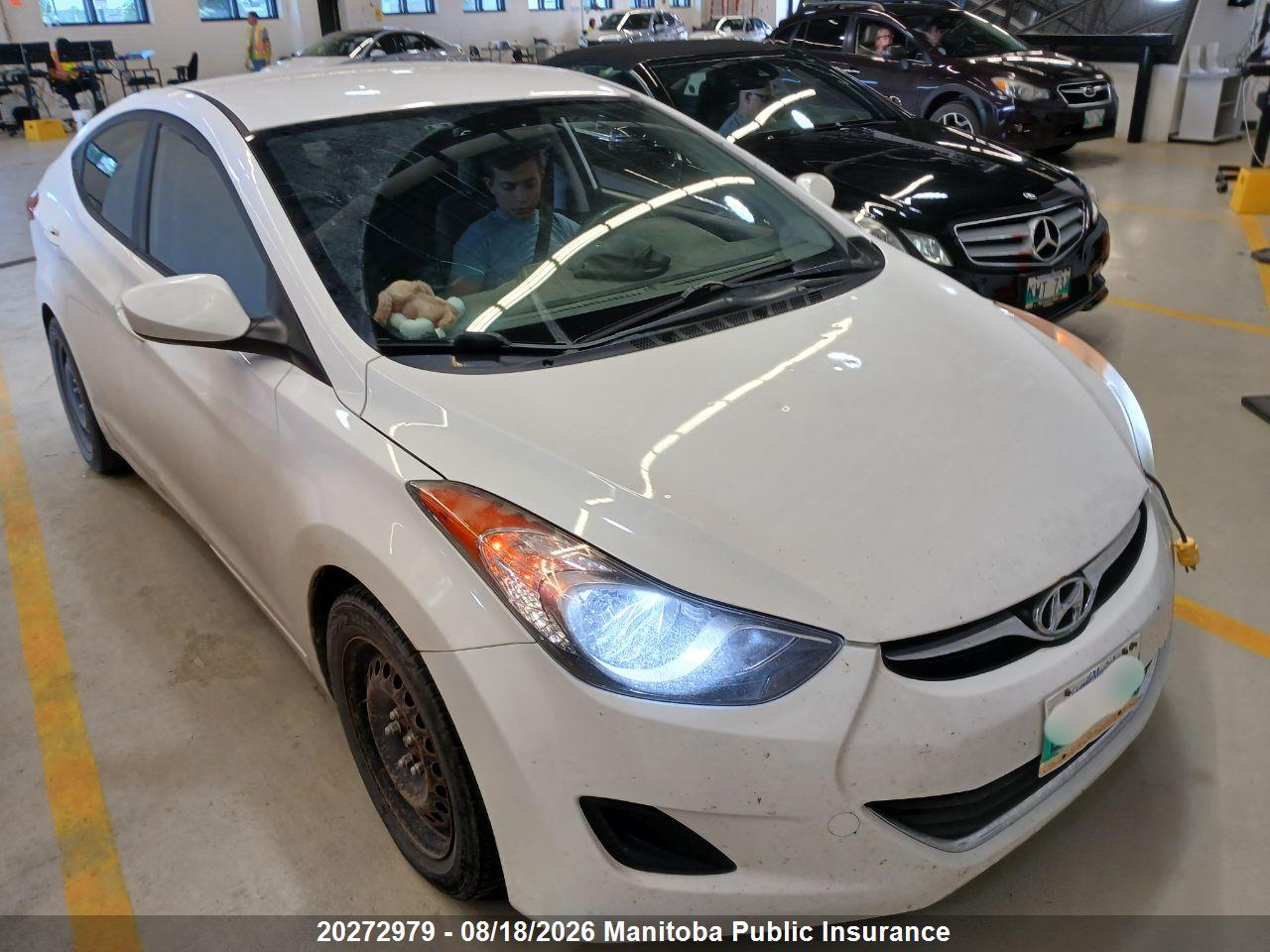 5NPDH4AE1DH411010 · 2013 HYUNDAI ELANTRA GL