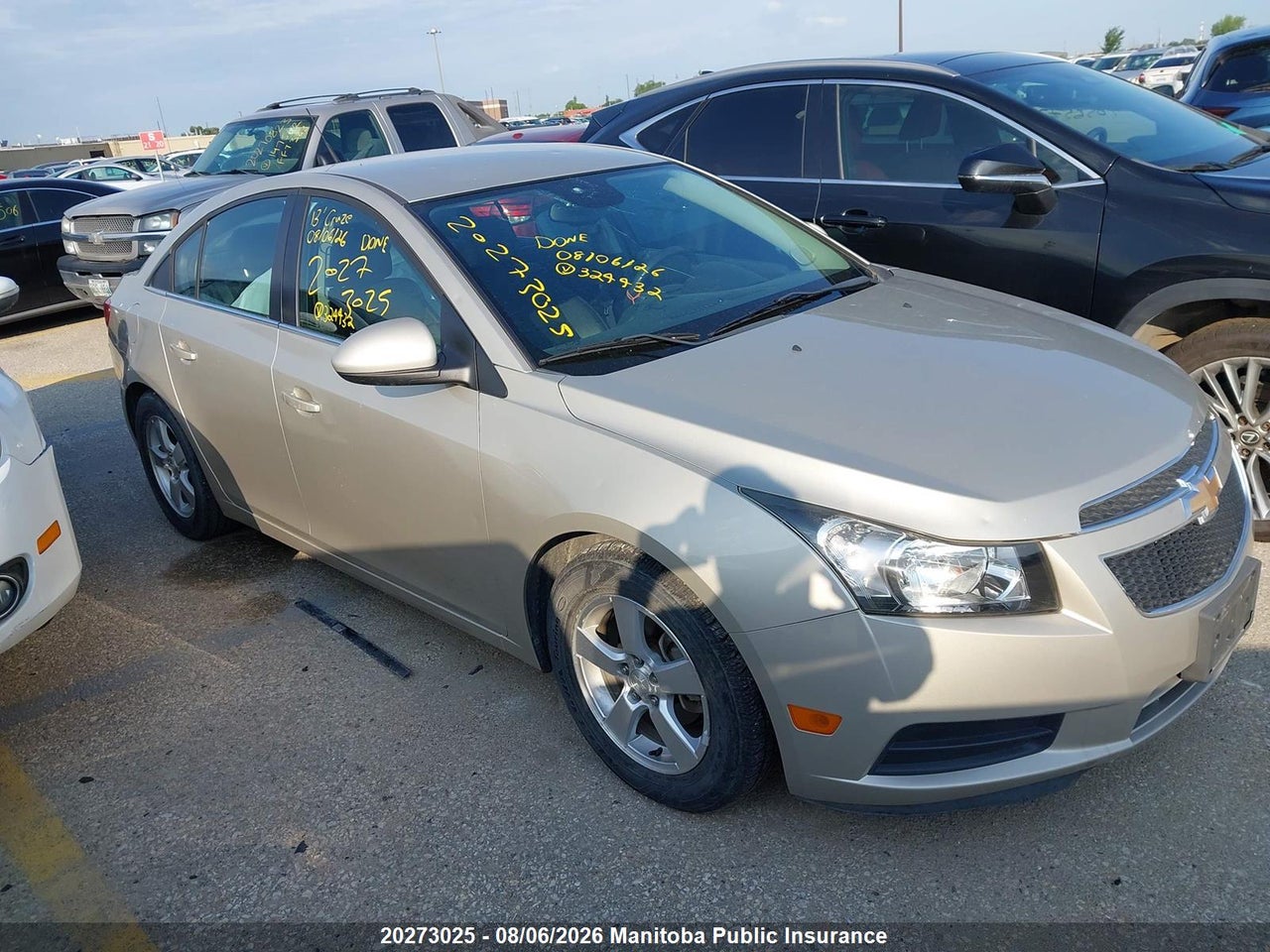 1G1PE5SB1D7324432 · 2013 CHEVROLET CRUZE LT TURBO