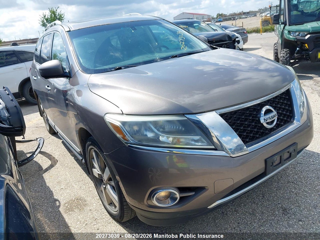 2014 NISSAN PATHFINDER PLATINUM