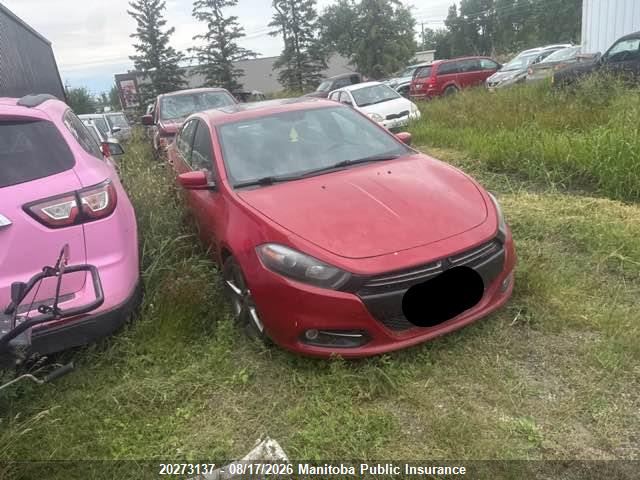 1C3CDFCB8DD327539 · 2013 DODGE DART LIMITED