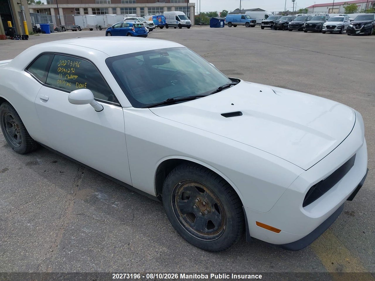 2C3CDYAG6DH540292 · 2013 DODGE CHALLENGER SXT · 6/16