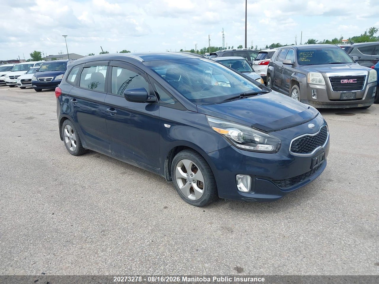 KNAHT8A31E7018357 · 2014 KIA RONDO EX