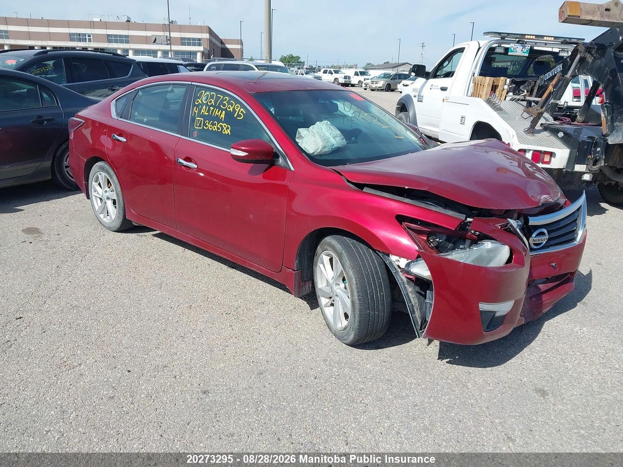 1N4AL3AP2EN362582 · 2014 NISSAN ALTIMA 2.5 SL