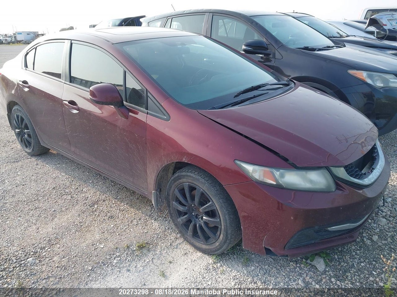 2HGFB2F58DH010460 · 2013 HONDA CIVIC EX