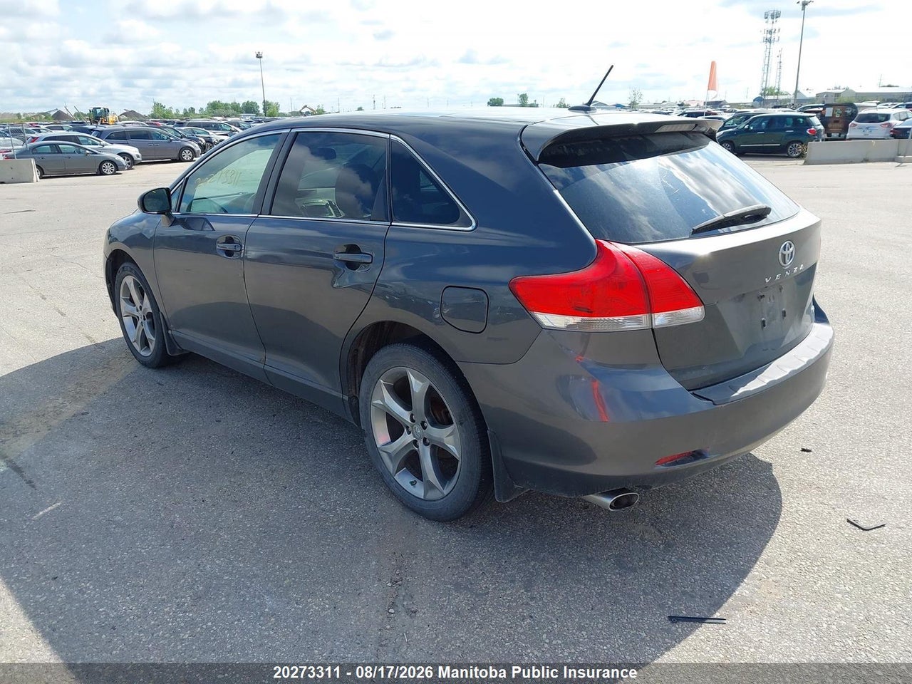 4T3BK3BB4AU033390 · 2010 TOYOTA VENZA V6 · 3/16