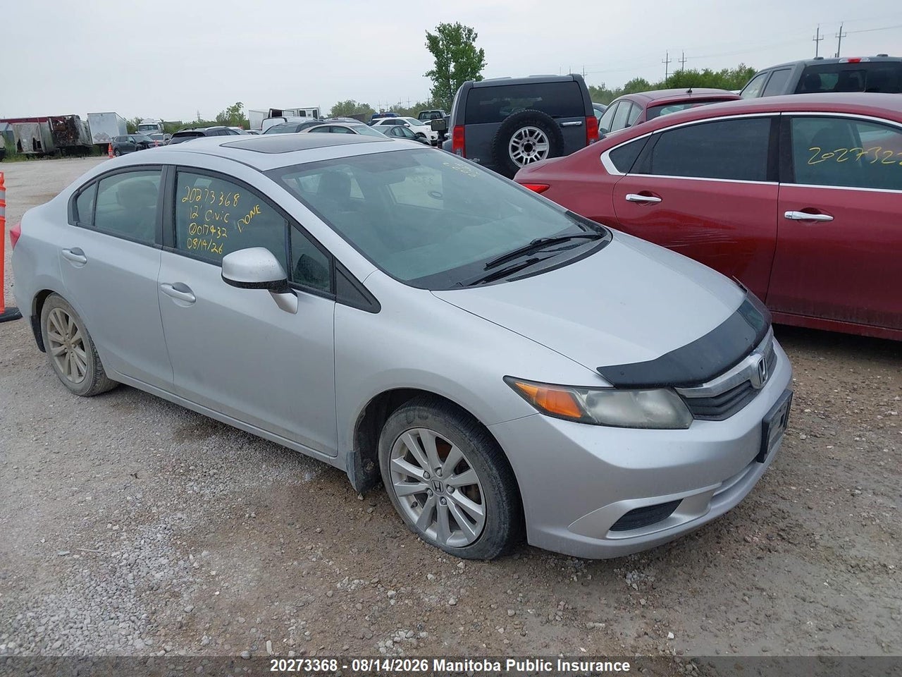2HGFB2F57CH017432 · 2012 HONDA CIVIC EX