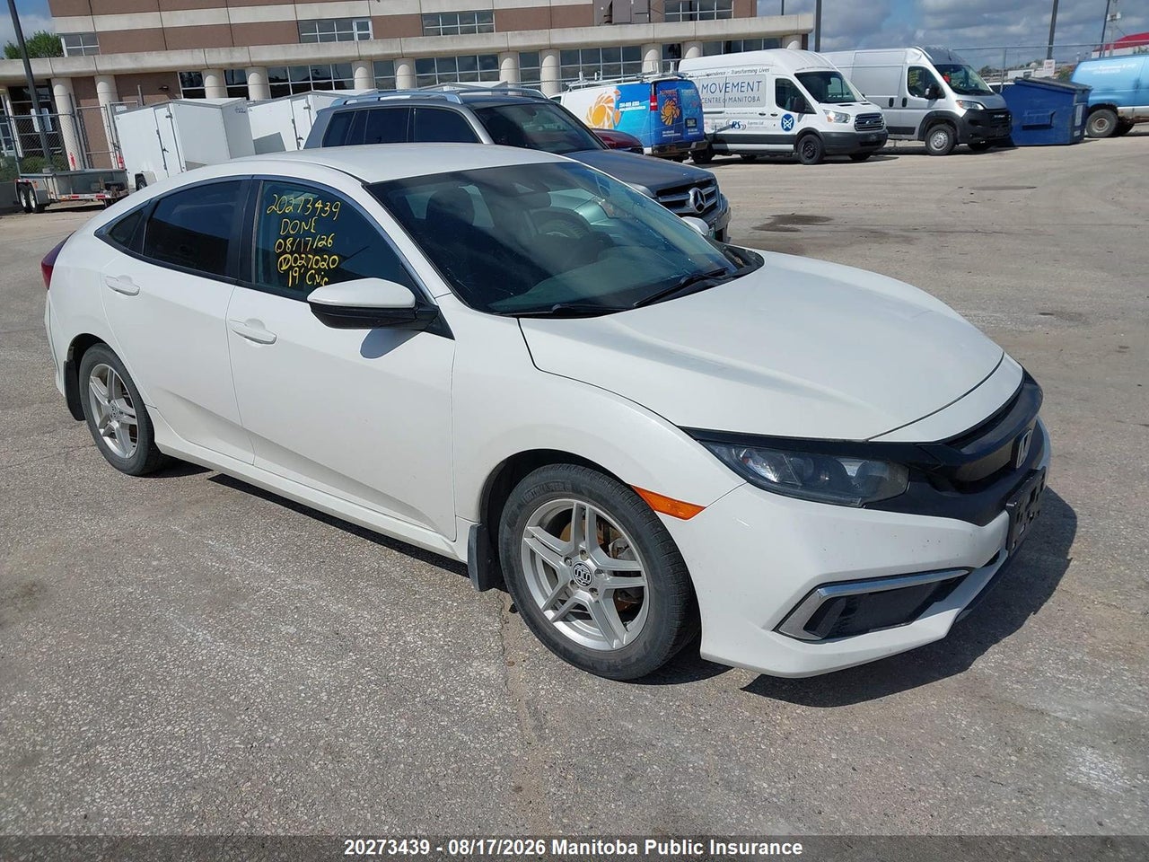 2HGFCSF57KH027020 · 2019 HONDA CIVIC LX