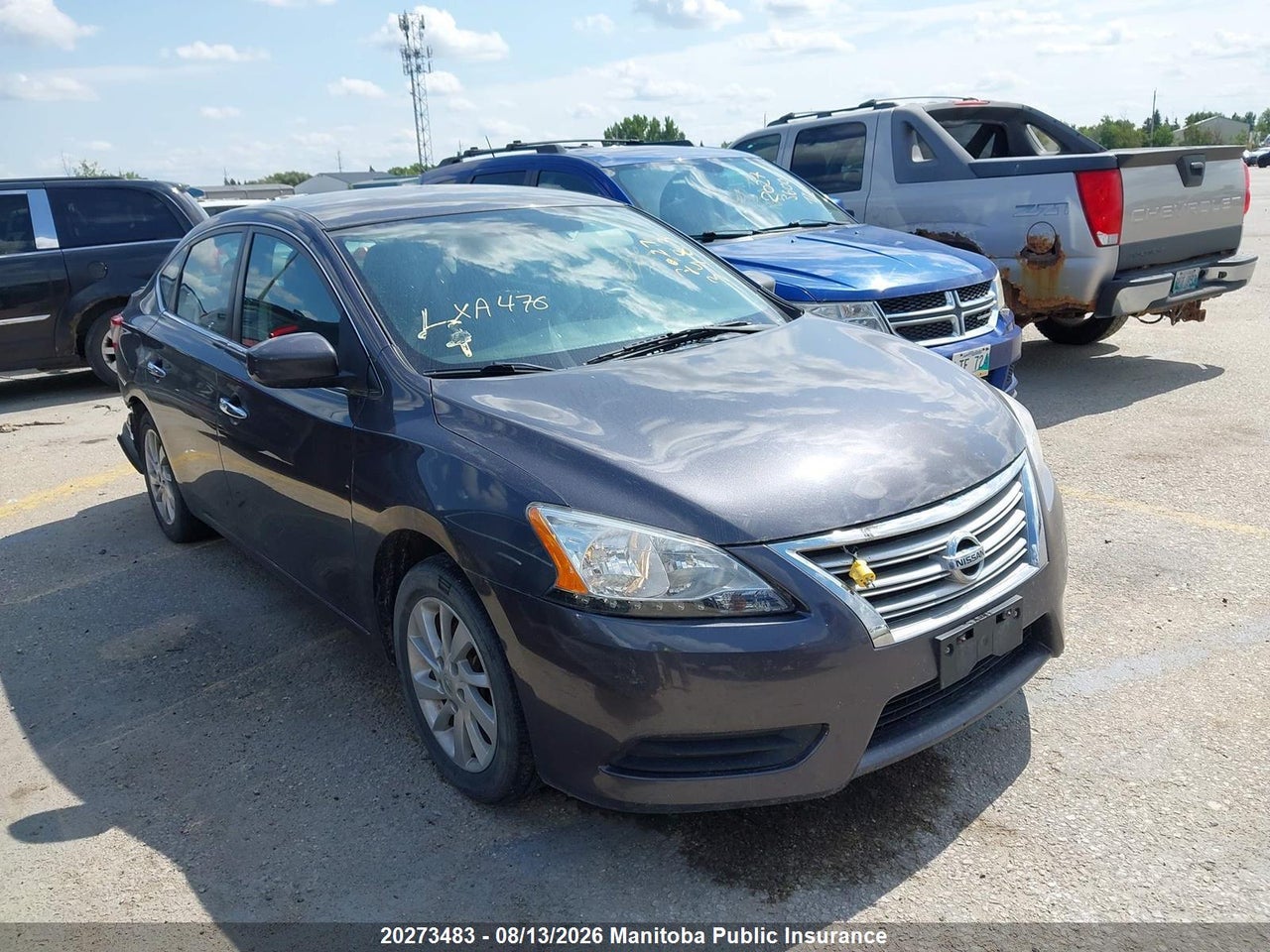 3N1AB7AP5FL635118 · 2015 NISSAN SENTRA 1.8 SV