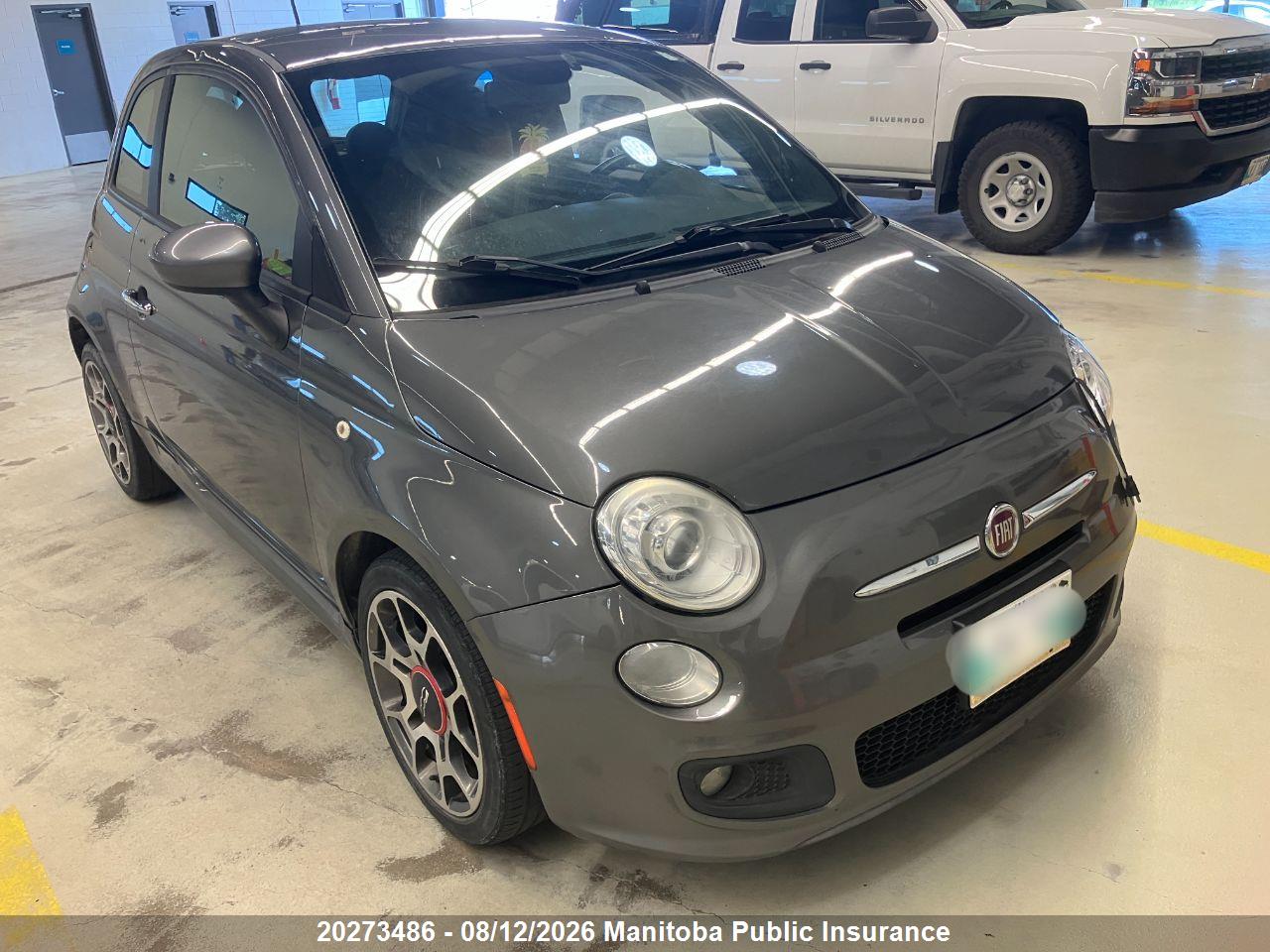 3C3CFFBR5DT706615 · 2013 FIAT 500 SPORT
