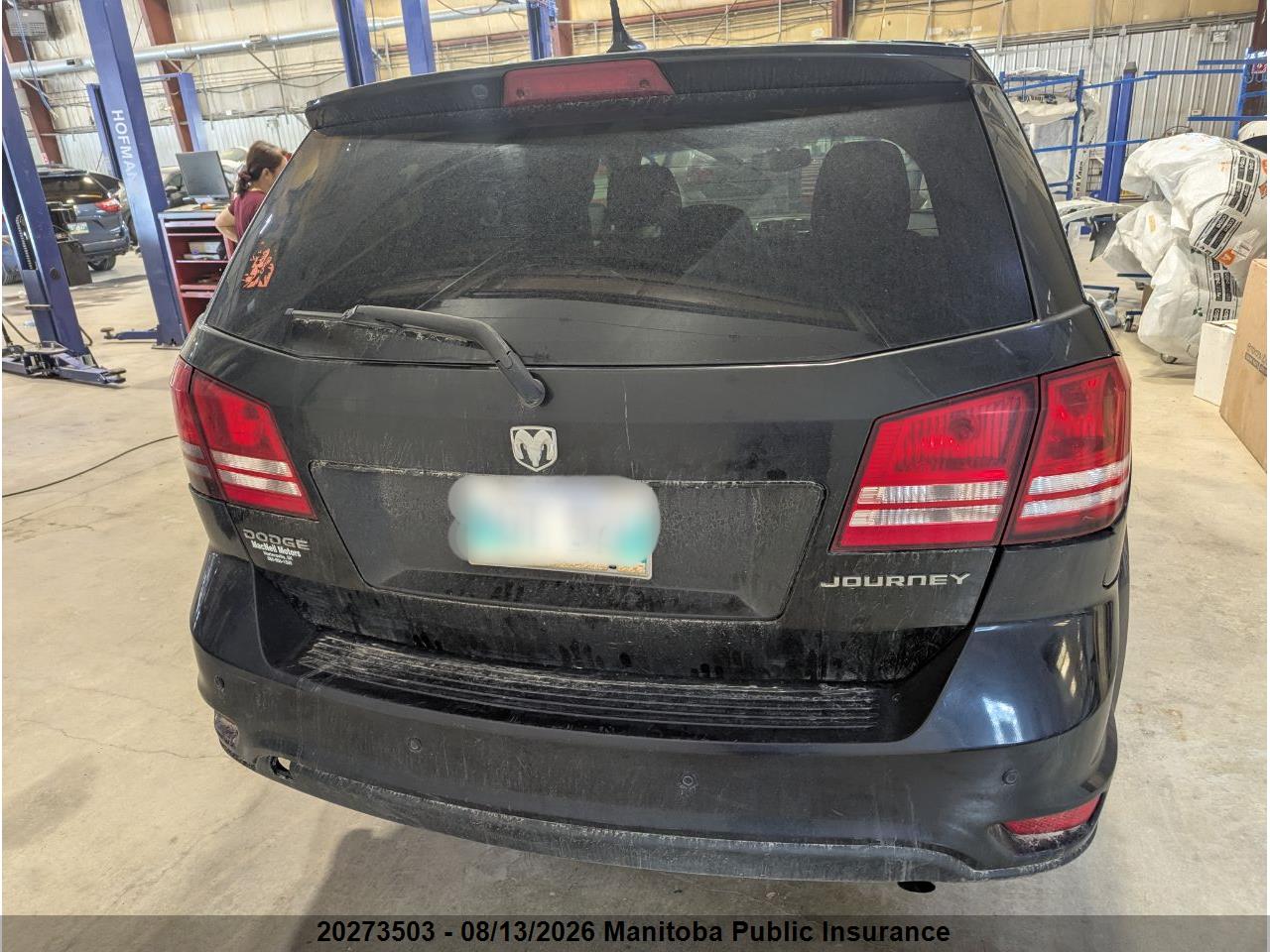 3C4PDCABXDT656719 · 2013 DODGE JOURNEY CVP  · 6/14