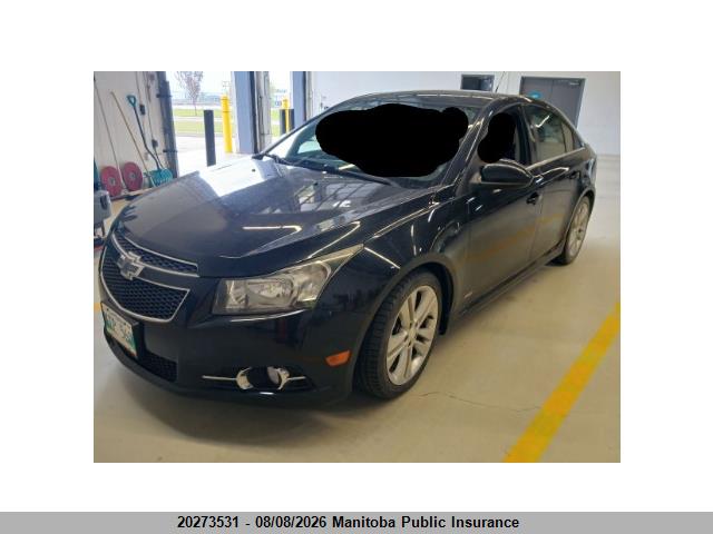 1G1PG5SCXC7393590 · 2012 CHEVROLET CRUZE LT TURBO