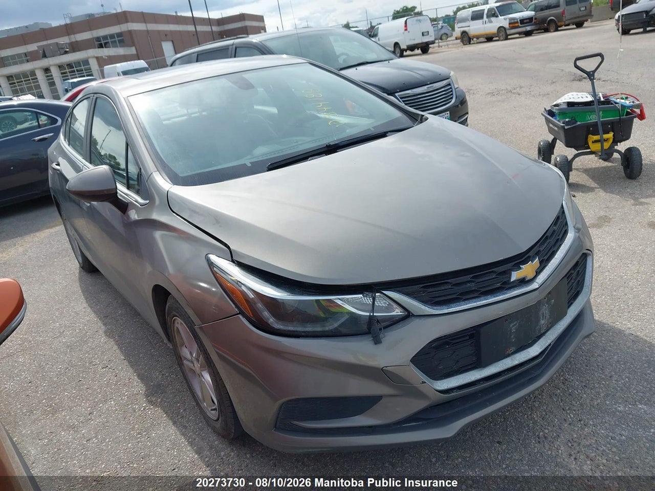 3G1BE5SM5HS544188 · 2017 CHEVROLET CRUZE LT TURBO