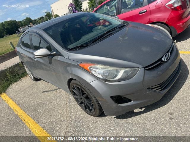 5NPDH4AE7DH168805 · 2013 HYUNDAI ELANTRA LIMITED