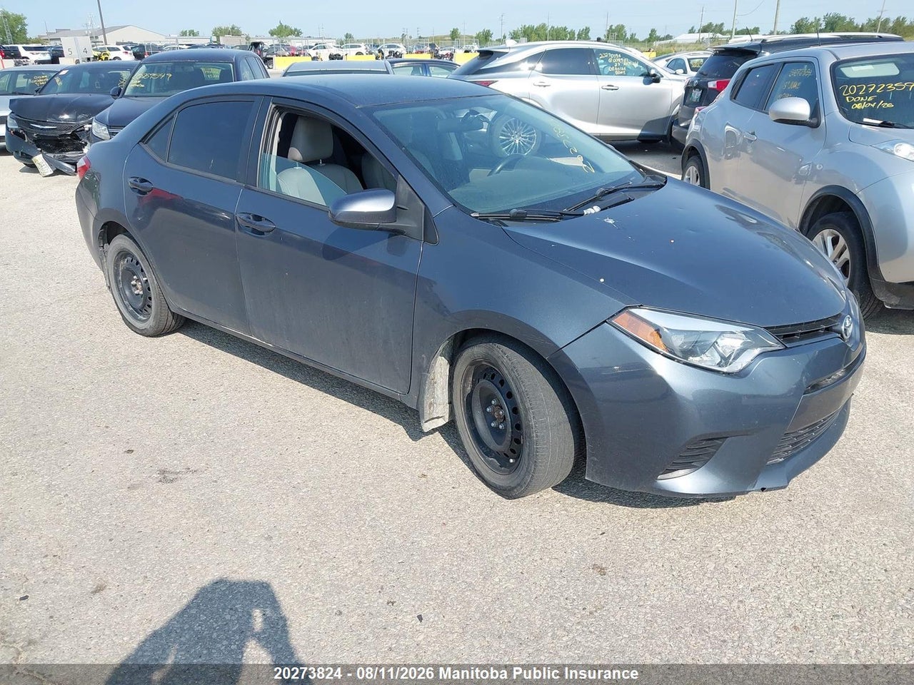 2T1BURHE6FC264288 · 2015 TOYOTA COROLLA LE