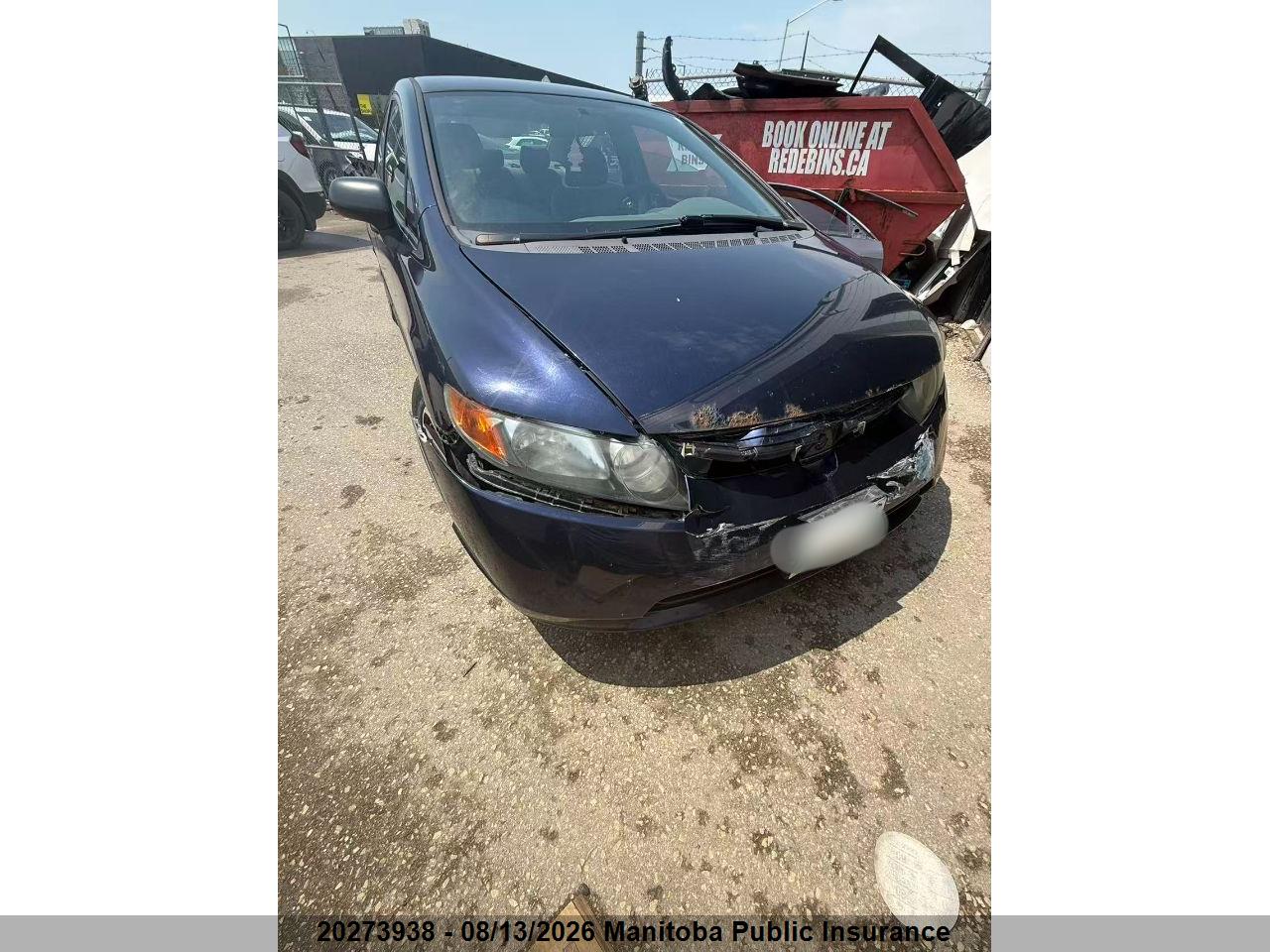 1HGFA16346L811565 · 2006 HONDA CIVIC DX