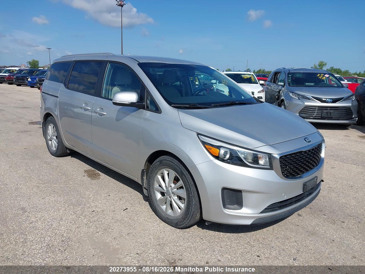 2017 KIA SEDONA LX
