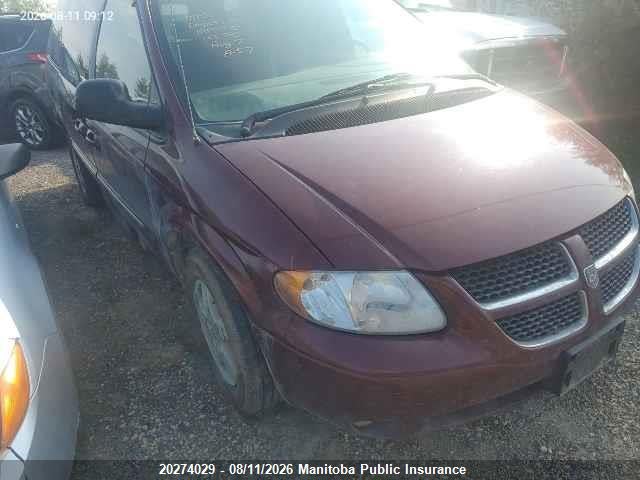 2003 DODGE GRAND CARAVAN ES