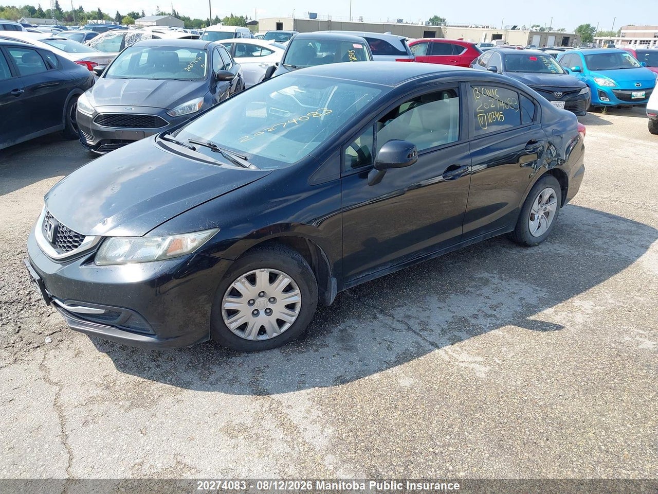 2HGFB2F49DH103415 · 2013 HONDA CIVIC LX · 2/19