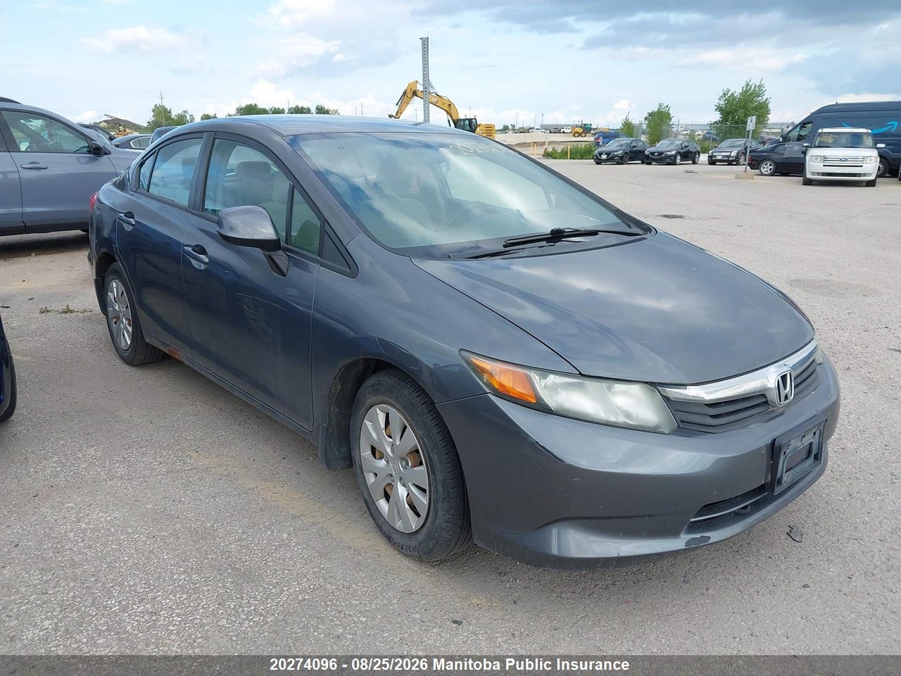 2HGFB2F42CH046845 · 2012 HONDA CIVIC LX
