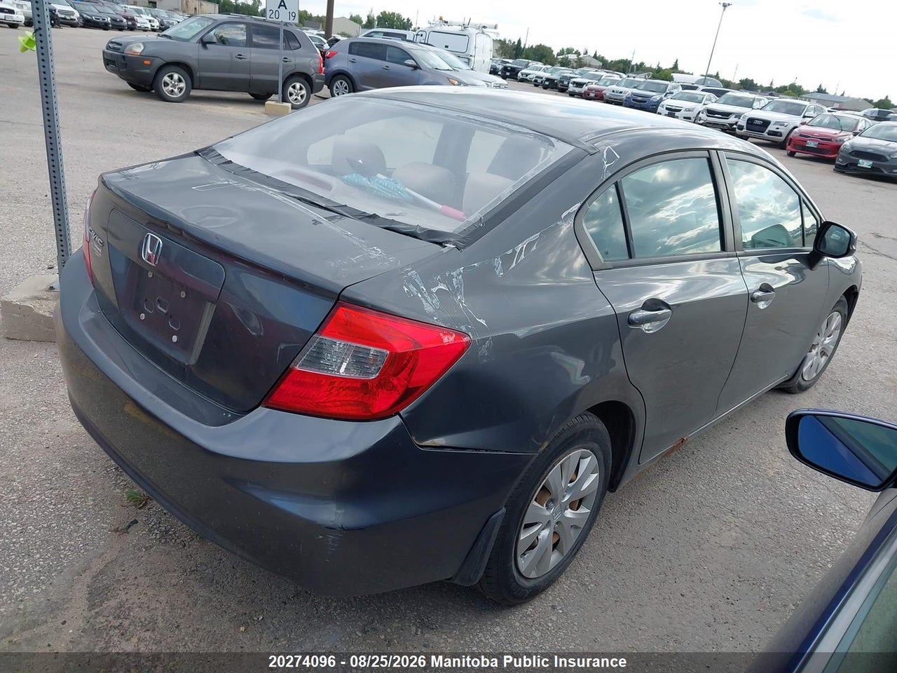 2HGFB2F42CH046845 · 2012 HONDA CIVIC LX · 4/15
