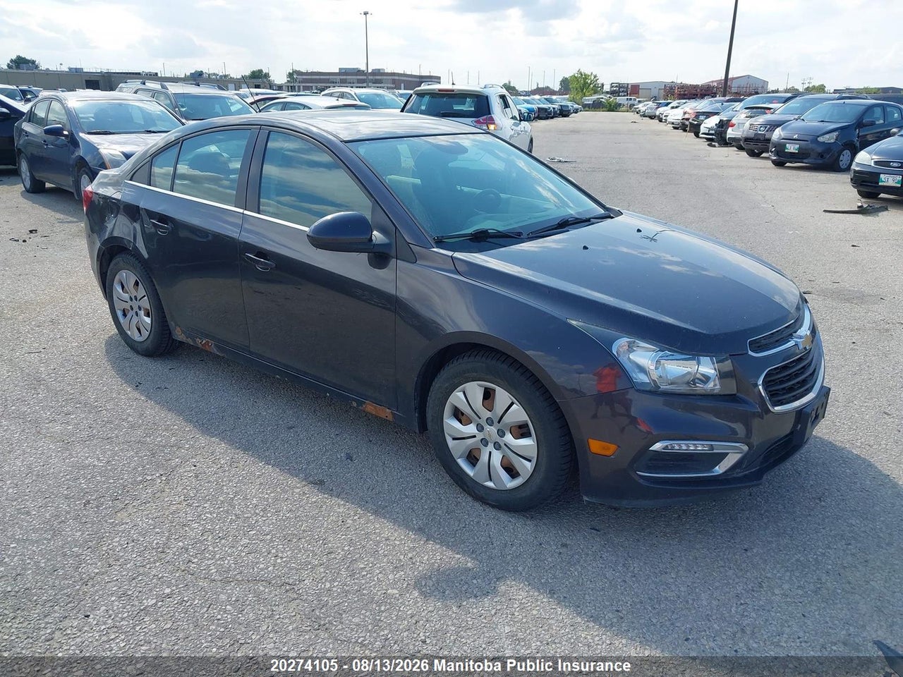 1G1PC5SB0F7297412 · 2015 CHEVROLET CRUZE LT TURBO