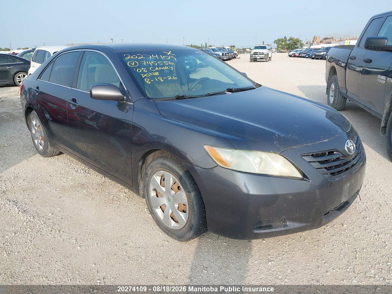 4T1BE46K88U745556 · 2008 TOYOTA CAMRY LE