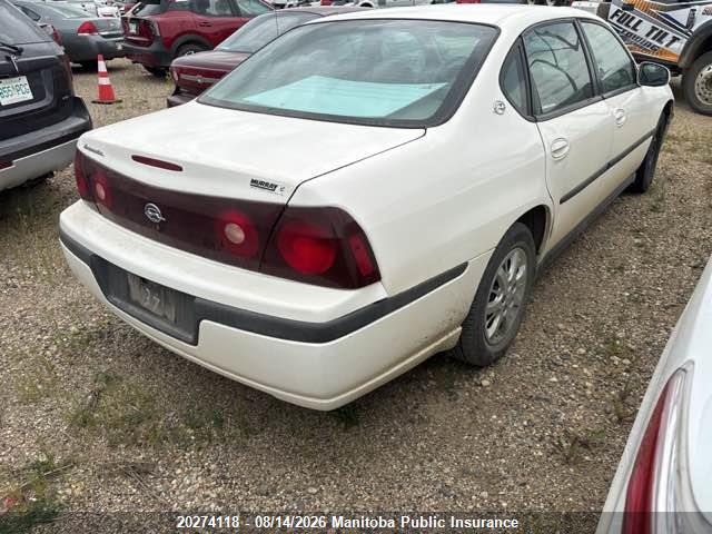 2G1WF52EX49207076 · 2004 CHEVROLET IMPALA · 4/11