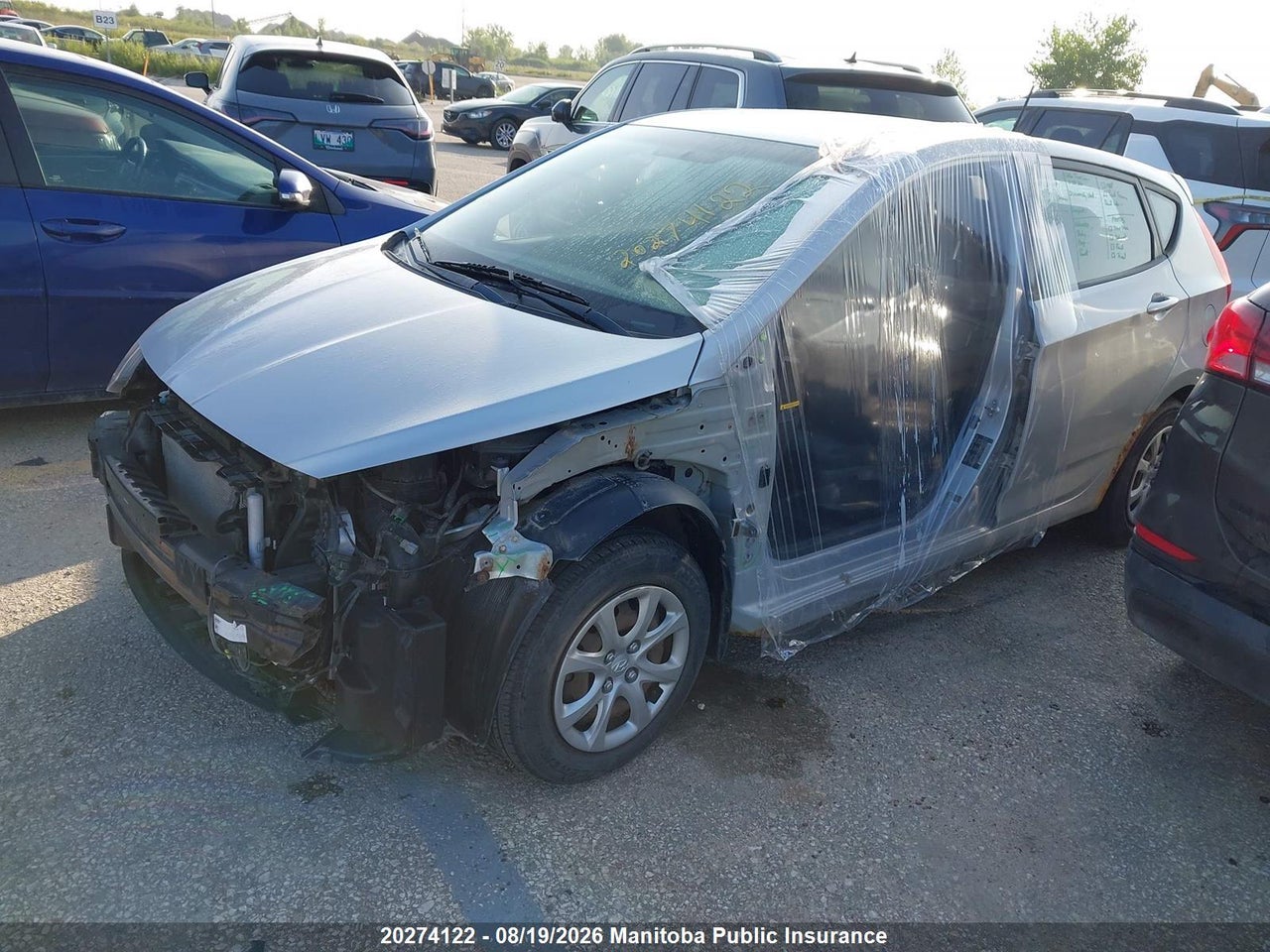 KMHCT5AE9EU162748 · 2014 HYUNDAI ACCENT GL · 2/16