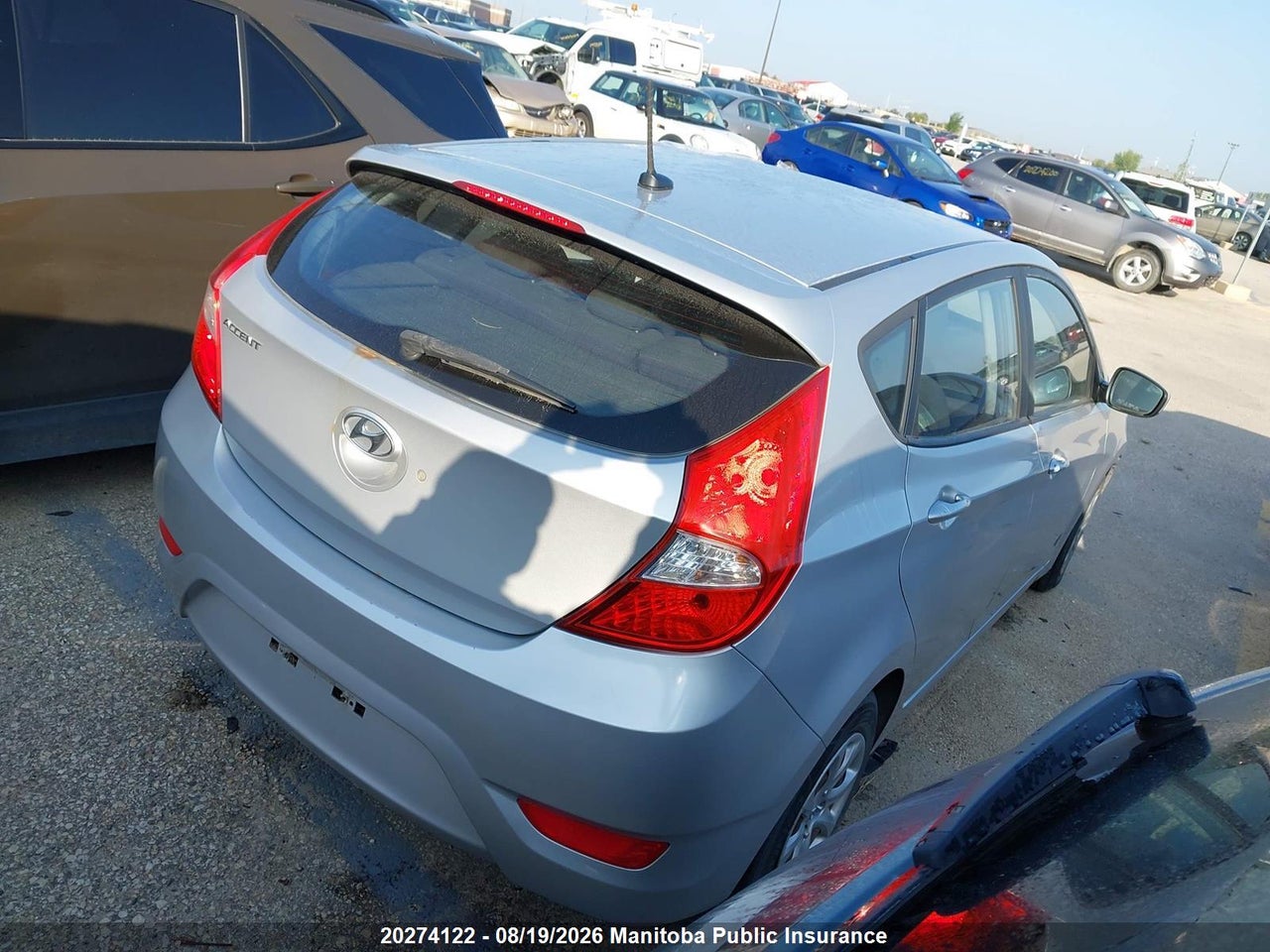 KMHCT5AE9EU162748 · 2014 HYUNDAI ACCENT GL · 4/16