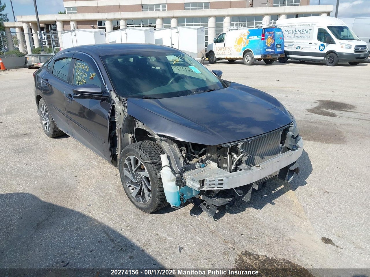 2HGFC2F73GH024382 · 2016 HONDA CIVIC EX