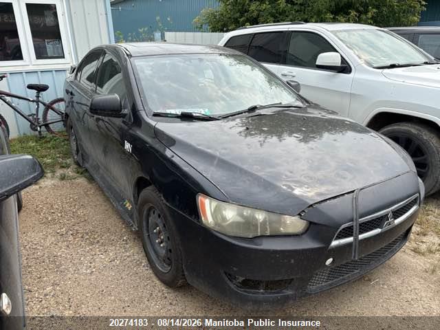 2012 MITSUBISHI LANCER ES