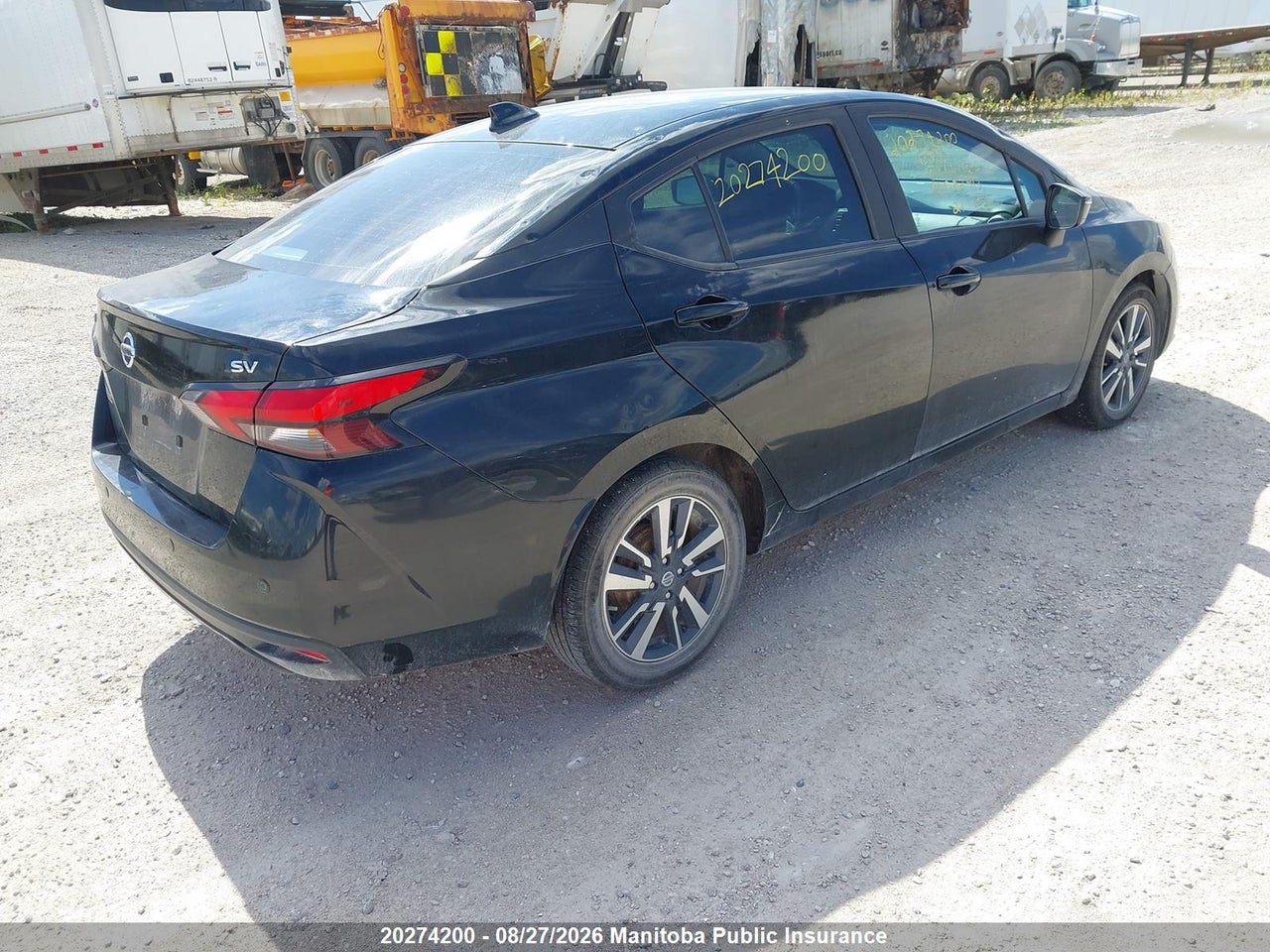 3N1CN8EV4ML822913 · 2021 NISSAN VERSA 1.6 SV  · 4/17
