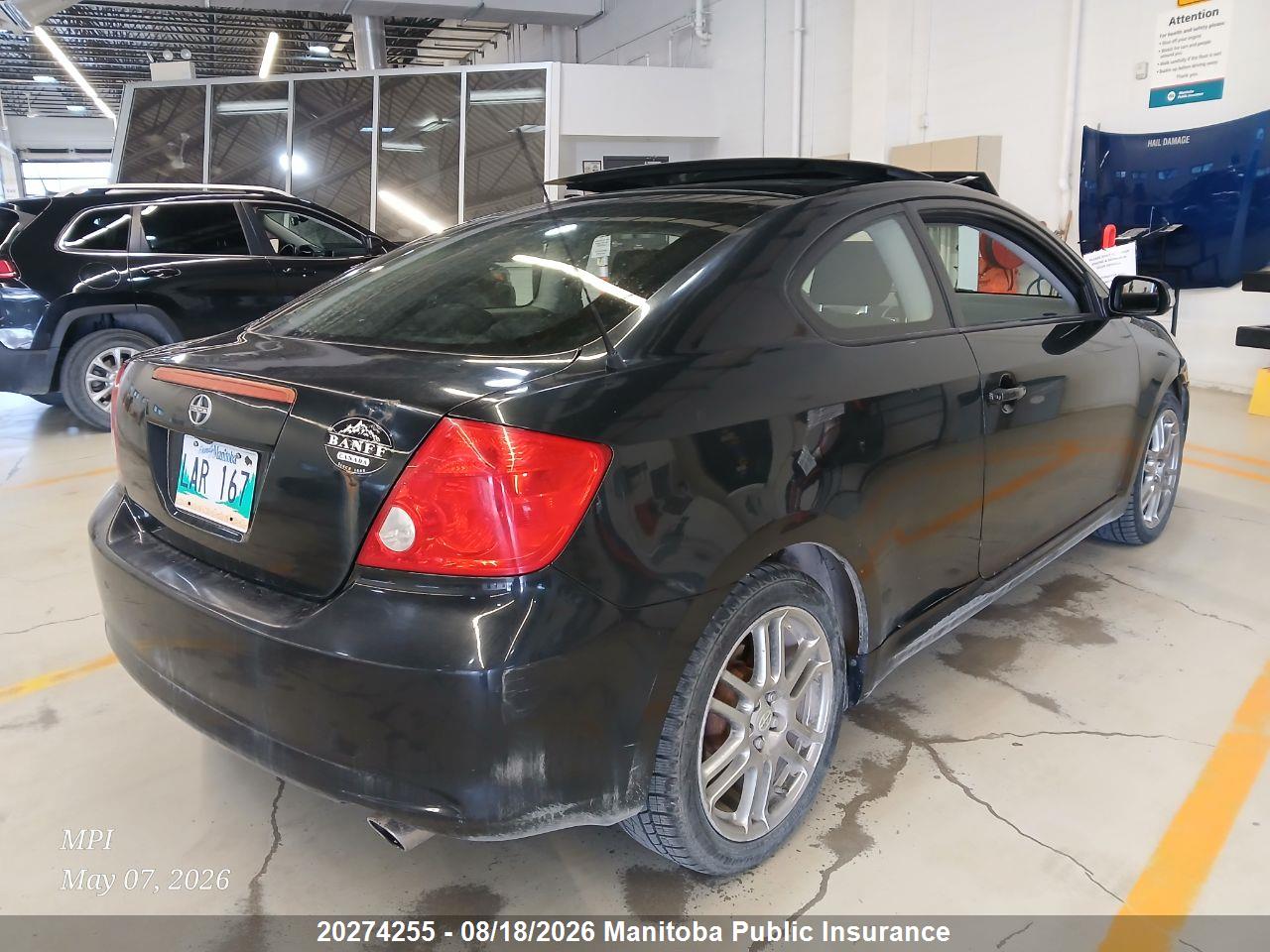 JTKDE177270147399 · 2007 SCION TC · 11/12