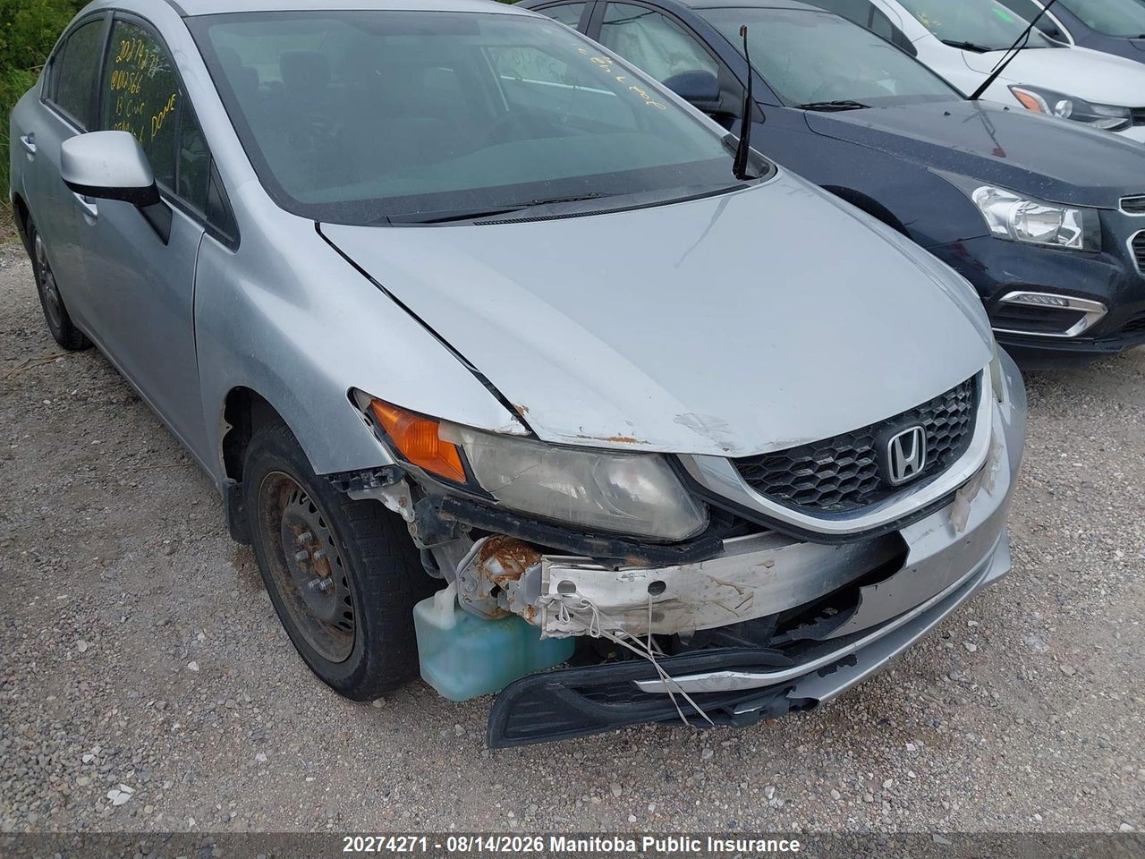 2HGFB2F42DH012566 · 2013 HONDA CIVIC LX · 6/17